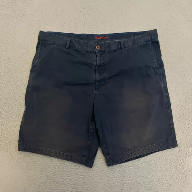 Robert Graham Shorts Mens Size 42 Blue *FADED