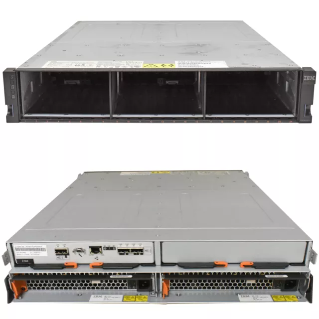 Controller IBM EXP2524 storage di sistema 2U 174724X 1x 49Y5949 24x alloggiamenti 2,5