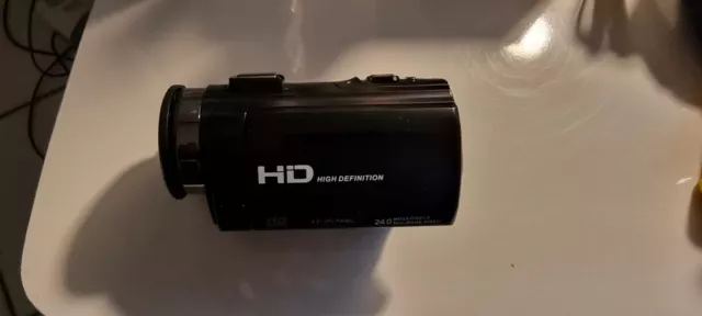 videocamera digitale full HD con doppia batteria e custodia, solo lingua inglese