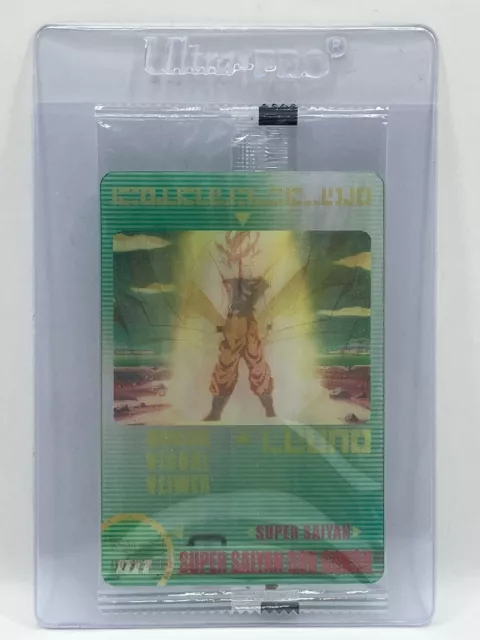 NM Son Goku 011 Dragon Ball Wafer Card Unopened DBZ Morinaga TCG Japanese #482