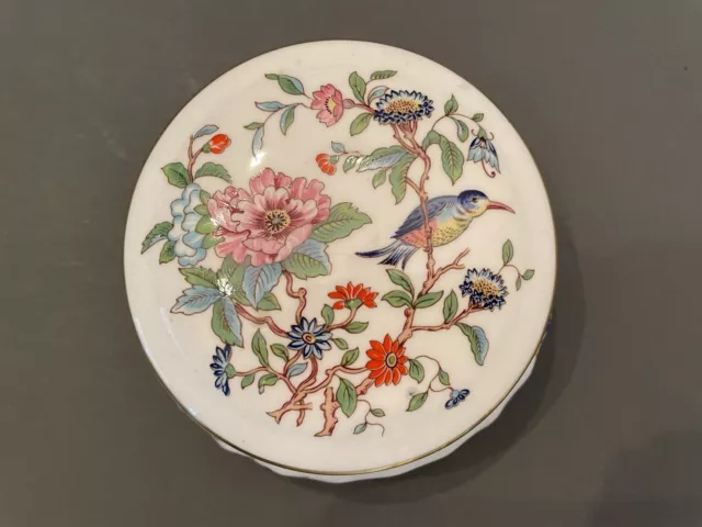 Aynsley Fine English Bone China Pembroke Lidded Trinket/Jewelry Box