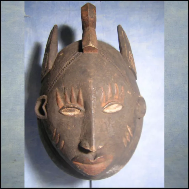 GELEDE YORUBA Nigeria AFRICANTIC art africain masque ancien premier AFRICAN MASK