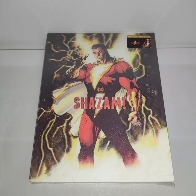 SHAZAM! FullSlip Lenticular 3D SteelBook - FILMARENA #136 - NEUF