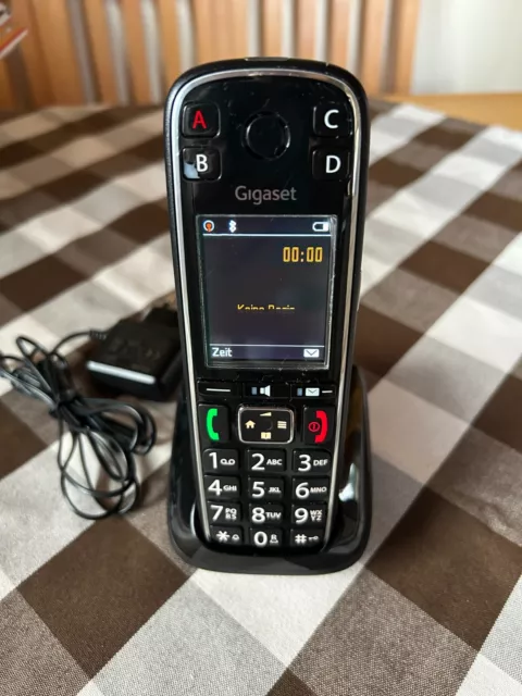 teléfono inalámbrico parlante teléfono de cubierta salida de voz ayuda para ciegos