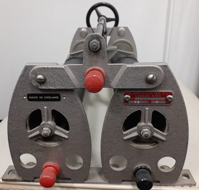 The Zenith Electric Co Ltd: Rheostat 16 Amp 6 Ohm