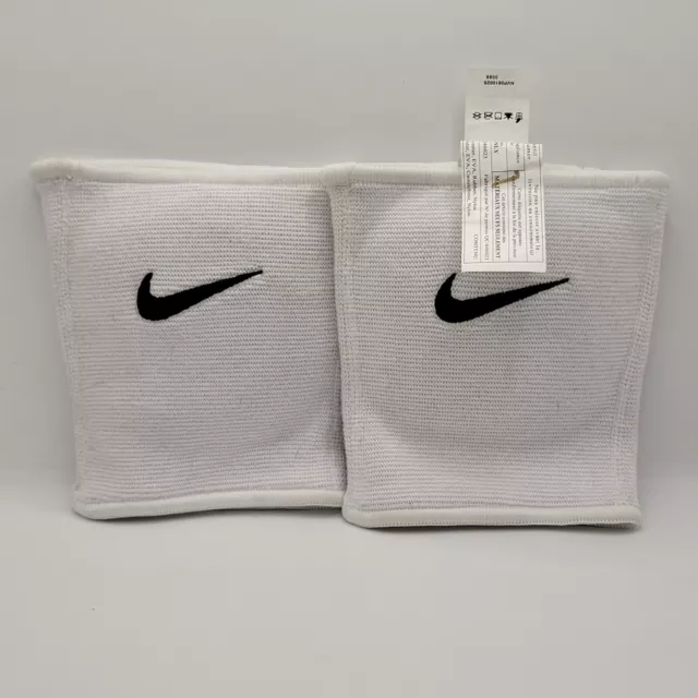 Nike Streak Volleyball Knee Pads Dri-Fit White Unisex Size XS/S READ