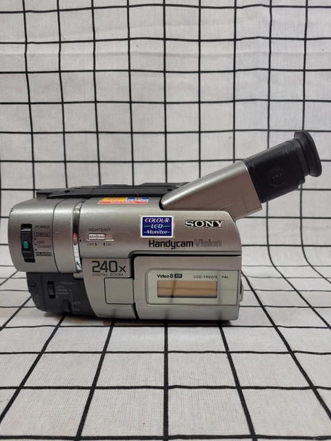 Caméra vidéo Sony CCD-TRV37E Caméscope Video8 Hi8 PAL - Enregistreur de...