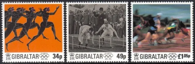 Gibraltar 1996 Sport, History of the Olympics, Greece Origins etc UNM /MNH