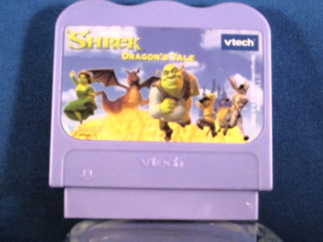 Vtech Vsmile - Jeu Éducatif : Shrek Le Troisième - L'Aventure D'Arthur reconditionné