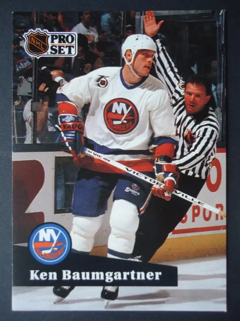 Sold at Auction: Pat LaFontaine NY Islanders NHL Pro Set Hockey Card