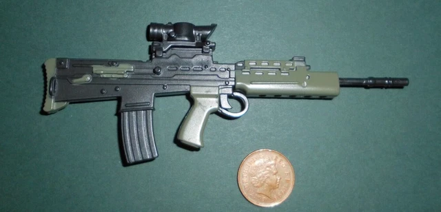1/6TH SCALE BRITISH Army L85 SA80 rifle for Dragon, Action Man 12