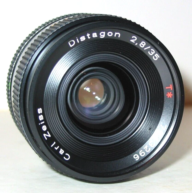 CARL ZEISS DISTAGON T* 2,8/35MM OBJEKTIV 35MM f/2,8 – CONTAX/YASHICA C/Y MOUNT