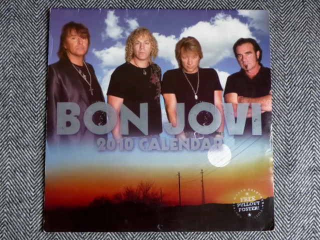 BON JOVI - calendar / calendrier 2010 + poster