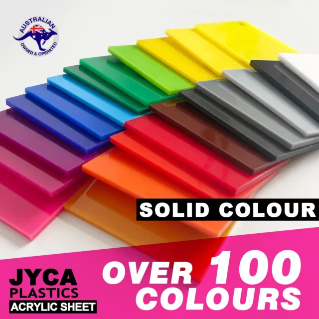 COLOURED Acrylic Perspex Sheet Panel Board 【Up to 20% OFF】【Best Price】 FREE POST