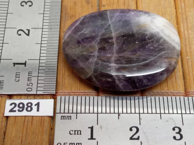 AMETHYSTE naturelle de France (Auvergne) pierre plate 8,2g lithotherapie reiki