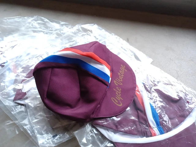 Casquette Cycliste Vintage - Style Randonneuse/course, Occasion, Fabriquée En France