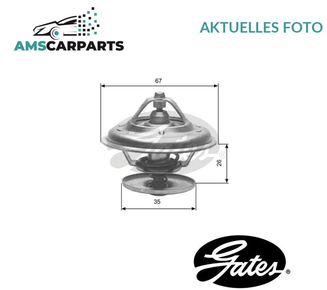 Kühlflüssigkeit Kühler Thermostat Th11680G1 Gates P Neu Oe Qualität
