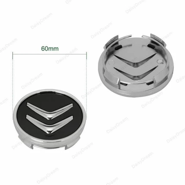 Autocollants Jantes Volvo V60 FUWUDI 4 Pièces Cache-moyeux Autocollants Pour Volvo 56mm, Insigne Couvercle De Jante Autocollant, Hub Centre Caps Cover Sticker Protection Moyeu Roue