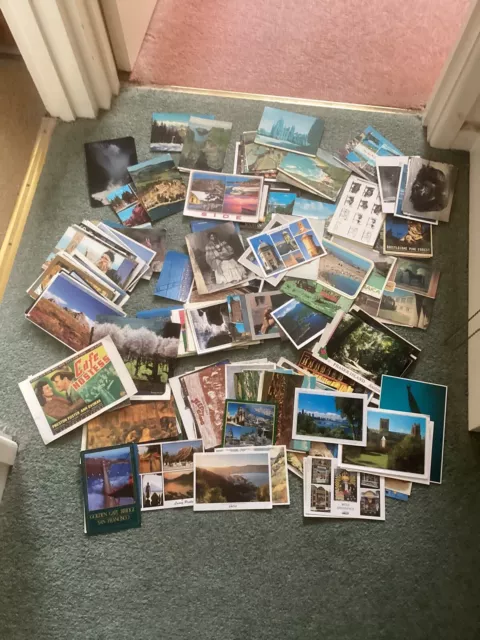 Job Lot Of 220 Postcards From Around The World