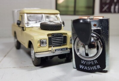 thumbnail image 2 of PRC2437 Windscreen Washer Jet For Land Rover Series 2, 2A, 3 - Front Left/Right, Clip-On 2 of 6