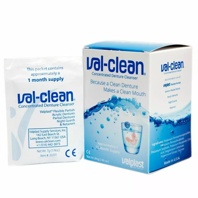 Detergente concentrato per protesi Val-Clean