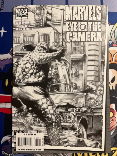 Marvels eye of the Camera #1 Jay Anacleto Variant (2008, Marvel)