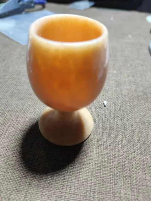 Chinese Natural Rice Yellow Jade Wine Cup