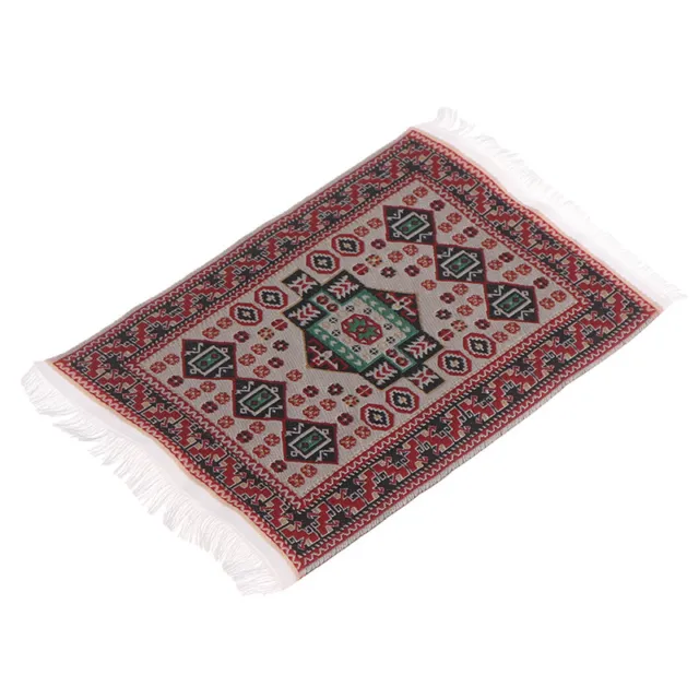 1:12 Dollhouse Miniature Turkish Carpet Rug Floor Carpet Doll House Decor| AW
