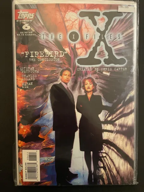 The X Files 6 High Grade 7.5 Topps Comic Book D91-155