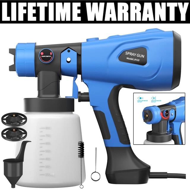 ELECTRIC PAINT SPRAYER Wagner Airless HVLP Handheld Spray Gun Home