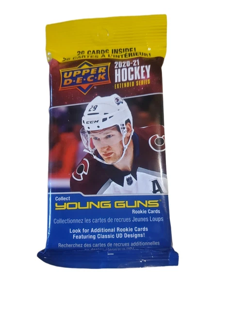 2020-21 Upper Deck Hockey Extended Series Fat Pack Cello -New/Sealed - 1 Pack🤩