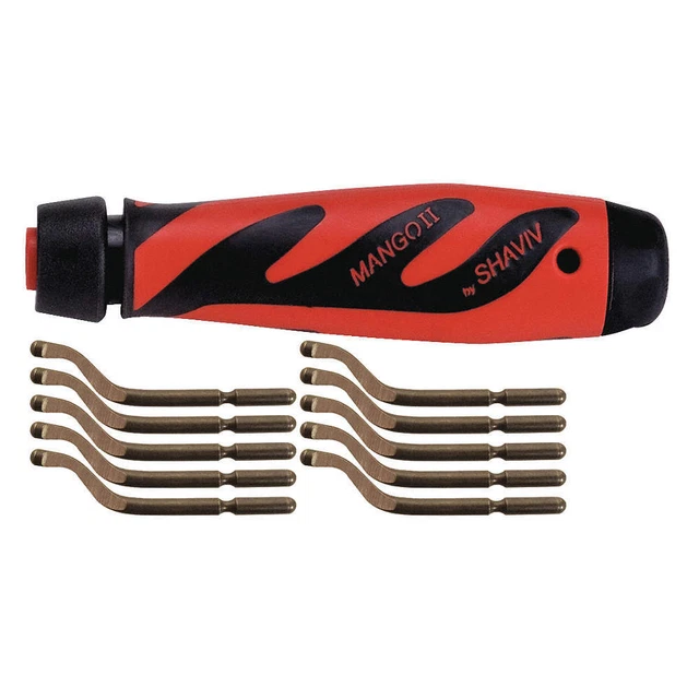 SHAVIV 155-00178 Deburring Tool Set,C Series