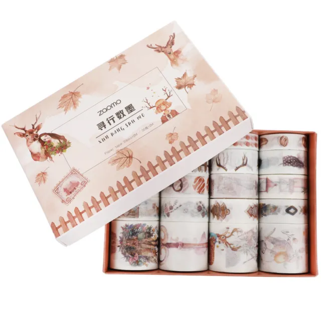 20 Rolls Paper Tape DIY Decorative Washi Scrapbooking Tapes Child Crafts