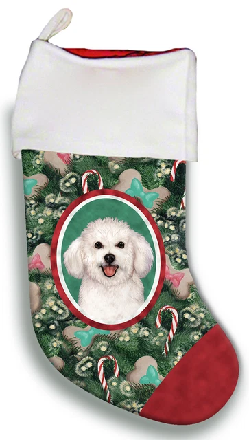 Christmas Stocking - Bichon Frise 11037