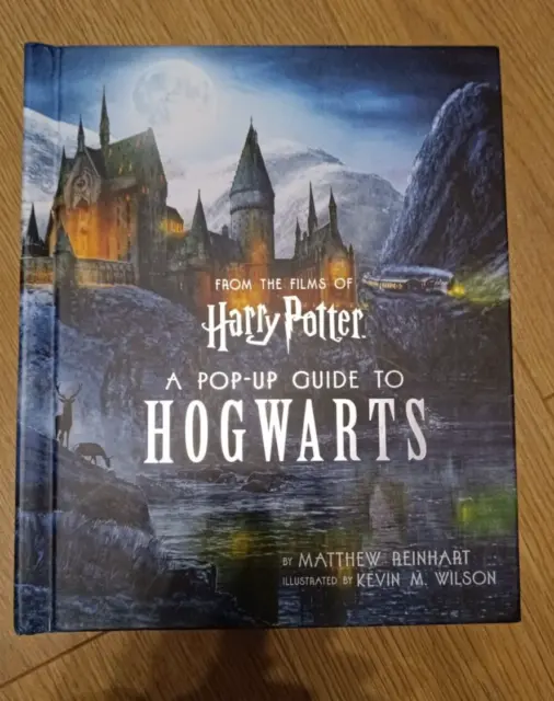 Harry Potter A Pop-up Guide To Hogwarts Book - in good used condition