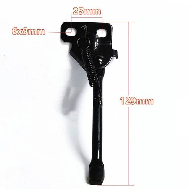 Bracket Parking Foot Support 10" 8" Black Foot Support Frame Side Foot Parking