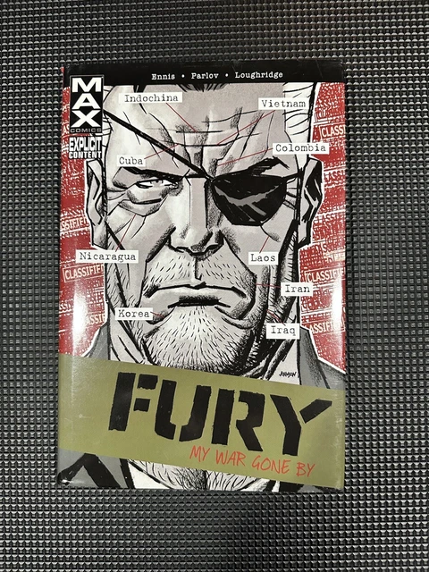 Marvel Comics Graphic Novel Fury Max - My War Gone By Hardcover