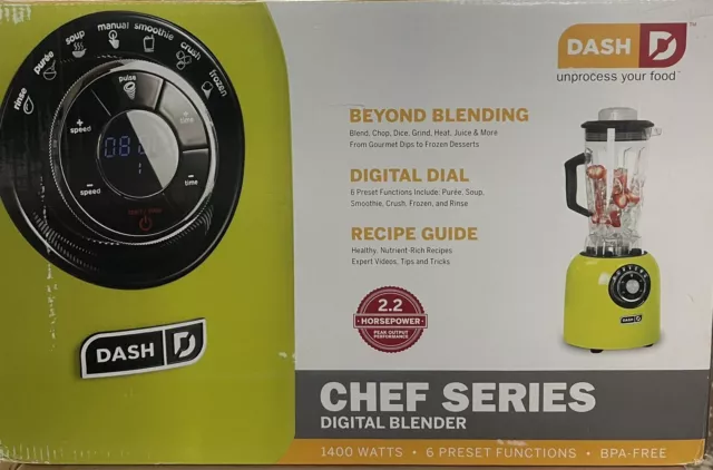 Dash Chef Series Immersion Hand Blender, 5 Speed Stick Series, Pink