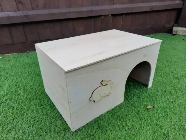 New design large size Rabbit house/shelter/hide (fully assembled ) ( hutch size)