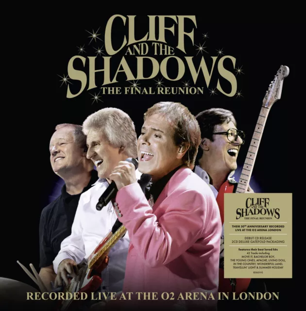 Cliff Richard The Shadows The Final Reunion 2CD Album - Pre-Sale