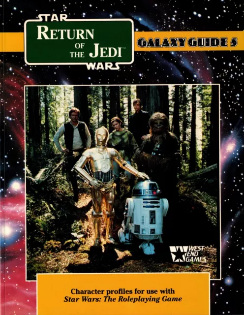 Star Wars - Galaxy Guide 5 - Return of the Jedi - West End Games - RPG