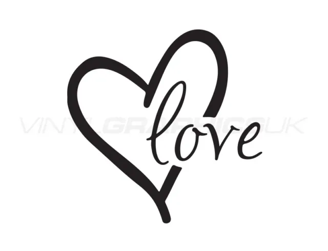 Love Heart Wall Sticker