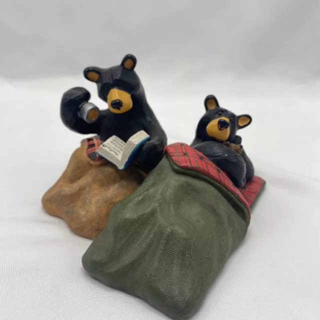 Bearfoots “Camp Out” Bears By Jeff Fleming Numbered Big My Carvers