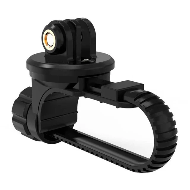 Support Pour Caméra D'action (GoPro) Sur Guidon De Vélo - En Aluminium, Montage Facile Sur Potence - Pour Filmer Tes Sorties - 2