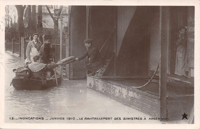 95-Argenteuil-Inondations 1910-Ravitaillement-N�6032-B/0133