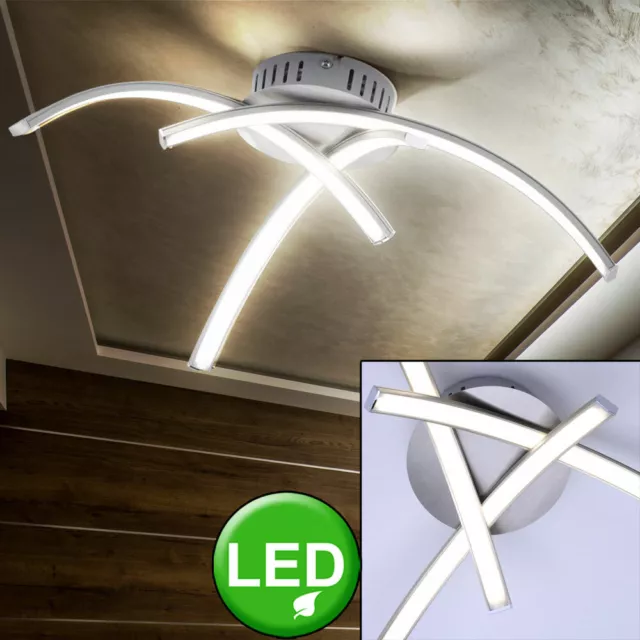 Luxus LED Decken Lampe Design Leuchte Beleuchtung Wohn Schlaf Zimmer Flur Küche