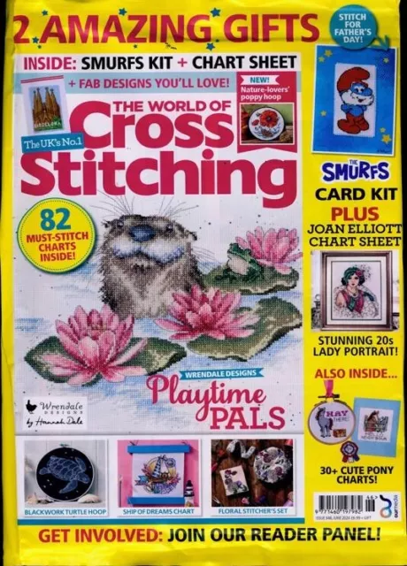 English cross stitch magazine World of Cross Stitching Issue 346 June 2024