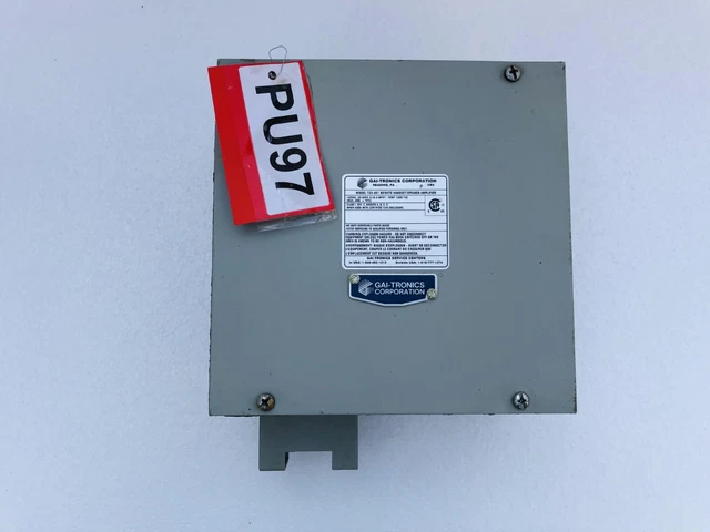 GAI-TRONICS 723-001 Remoto Cornetta/Altoparlante Ampplificatore 120 VAC Con #17