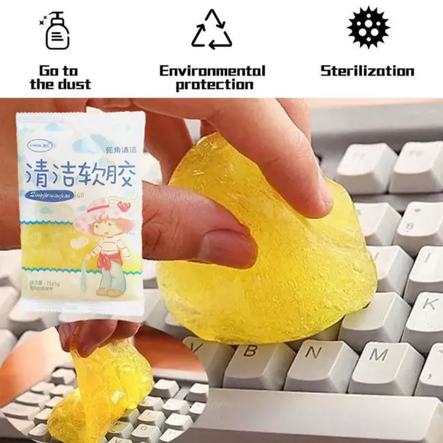 Super Clean Keyboard Cleaner Dust Dirt Remover Car Magic Gel Putty 2024