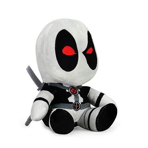 RUBIE'S Kidrobot Marvel X-Force Deadpool Plüschfigur – 20 Cm Sitzend, Mit Ninja-Schwertern